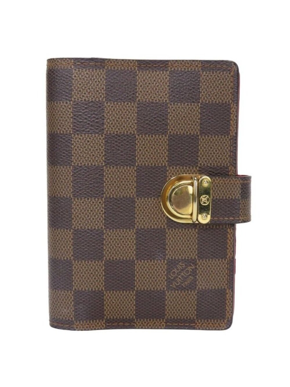 Louis Vuitton Notebook Cover Agenda Koala PM Damier Ebene Brown System